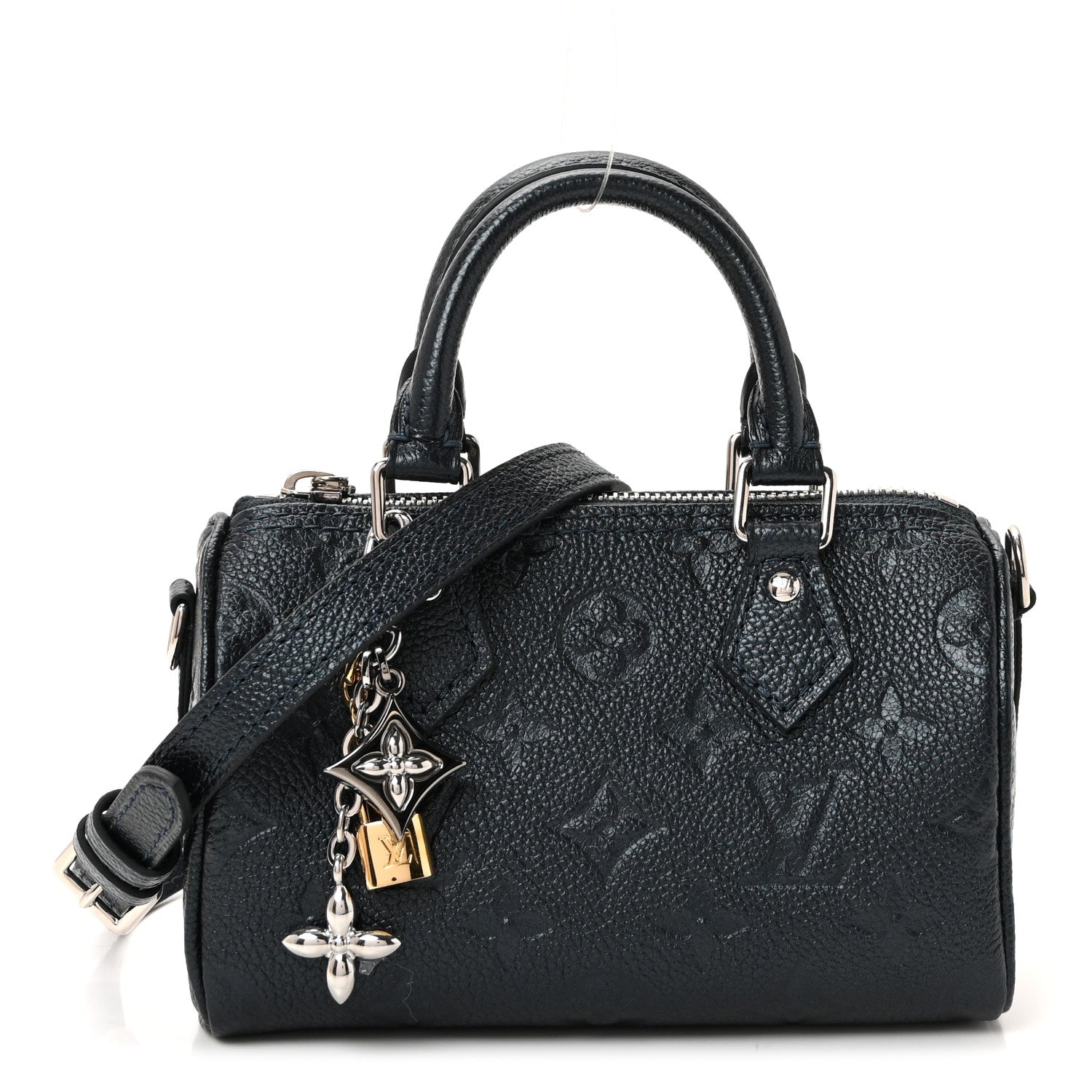 Louis Vuitton Empreinte Monogram Nano Speedy Shimmery Ink 1 of 17