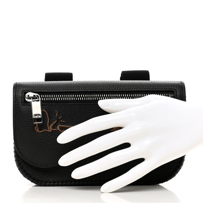 Christian Dior X CACTUS JACK Saddle Arm Pouch Black 2 of 7