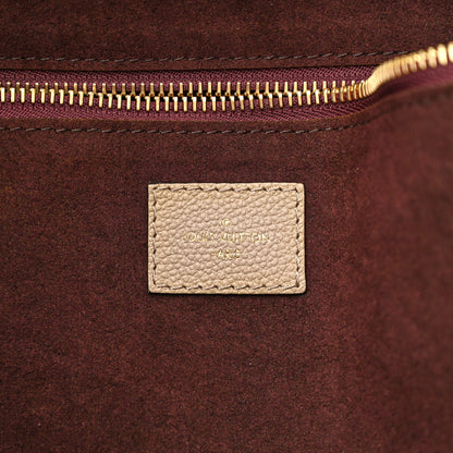 Louis Vuitton Empreinte Monogram Giant Neverfull MM Tourterelle 8 of 12