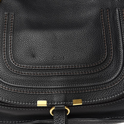 Chloe Calfskin Medium Marcie Satchel Black 12 of 12