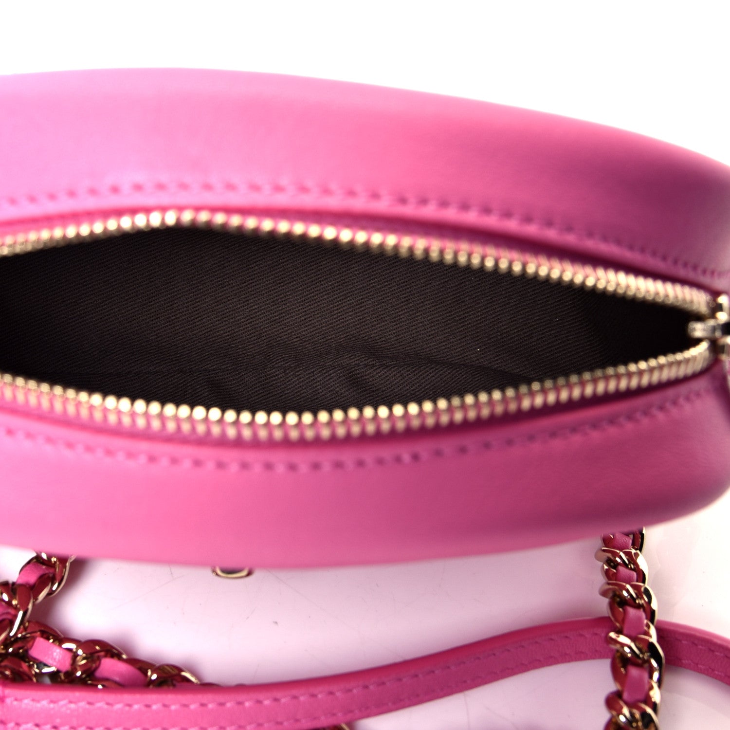 Chanel Goatskin Small Casual Trip Camera Case Pink 4 of 4