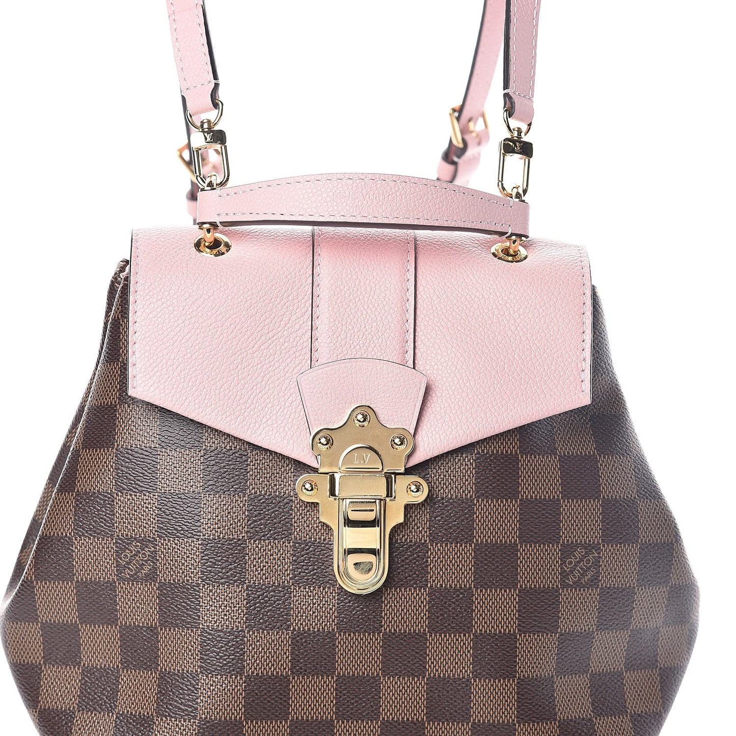 Damier Ebene Clapton Backpack Magnolia