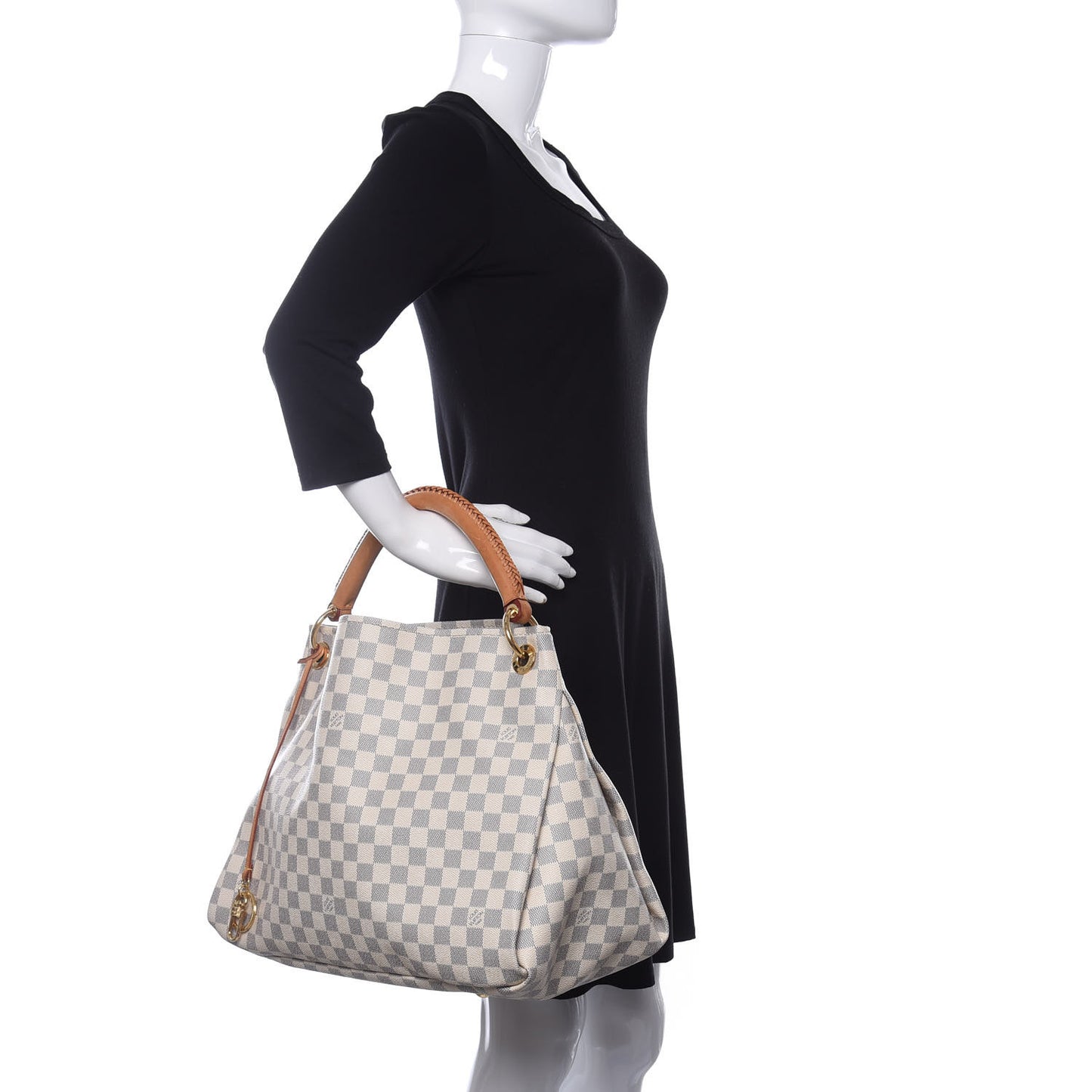Damier Azur Artsy MM