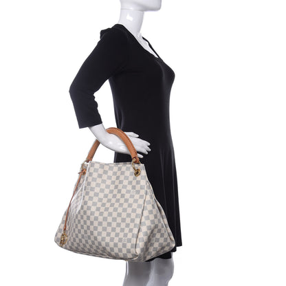 Louis Vuitton Damier Azur Artsy MM 2 of 11