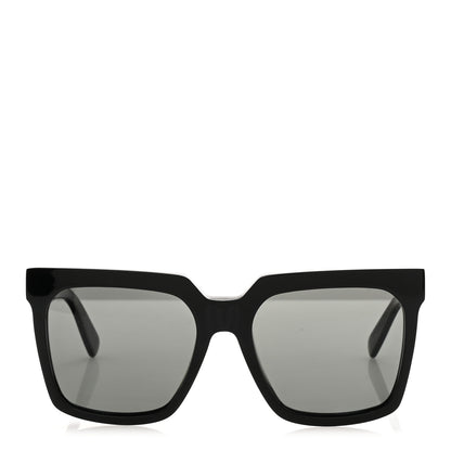 Celine Acetate Polarized Oversized Sunglasses CL4055IN Black 2 of 7