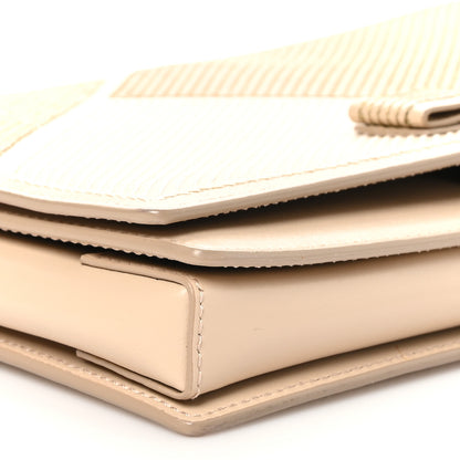 Salvatore Ferragamo Stitched Calfskin Medium Ginny Shoulder Bag Macadamia 8 of 9