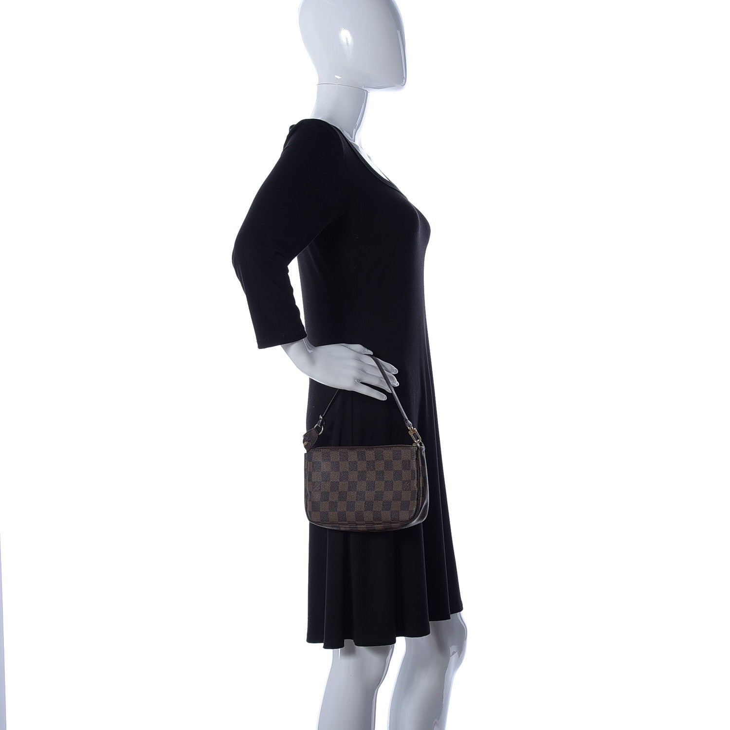 Louis Vuitton Damier Ebene Pochette Accessories 2 of 8