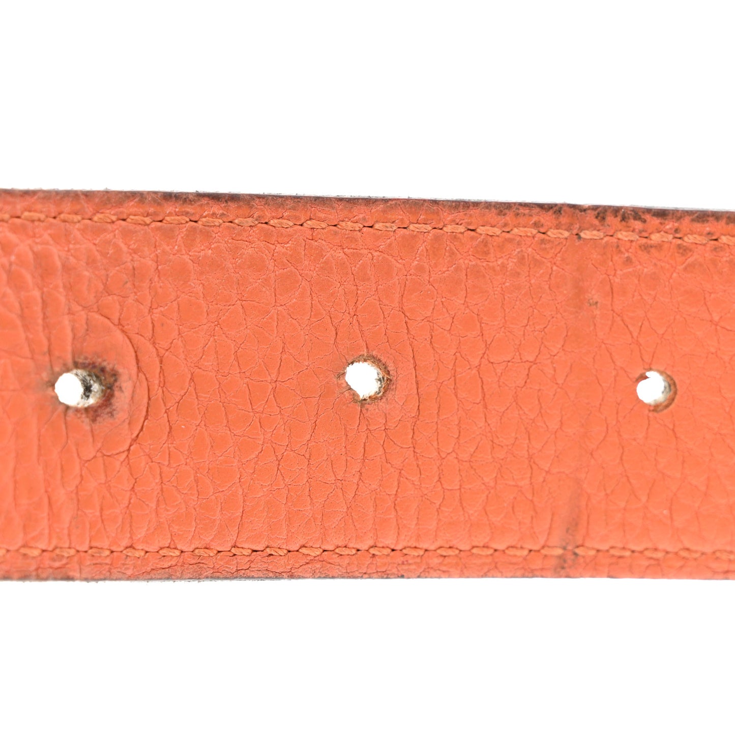 Box Togo 32mm Strie H Belt 90 36 Chocolate Orange