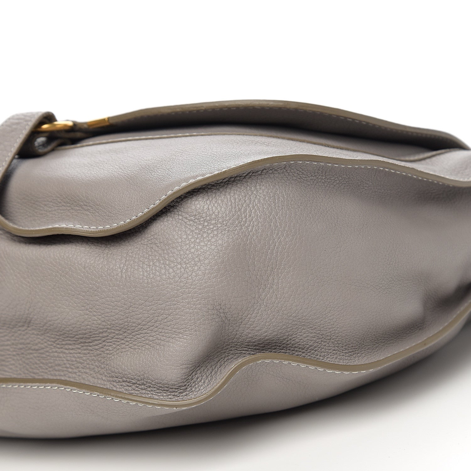 Chloe Calfskin Large Marcie Satchel Cashmere Grey 8 of 9