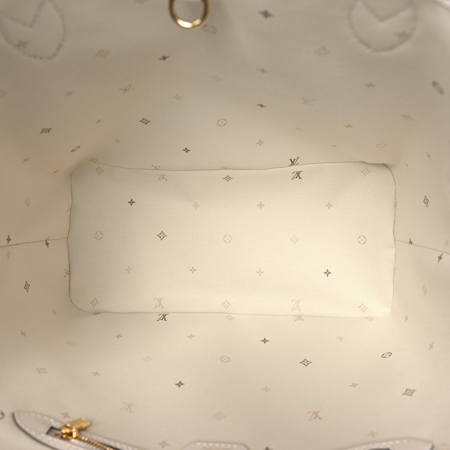 Louis Vuitton Monogram Giant Spring In The City Neverfull MM Sunset Kaki 6 of 10