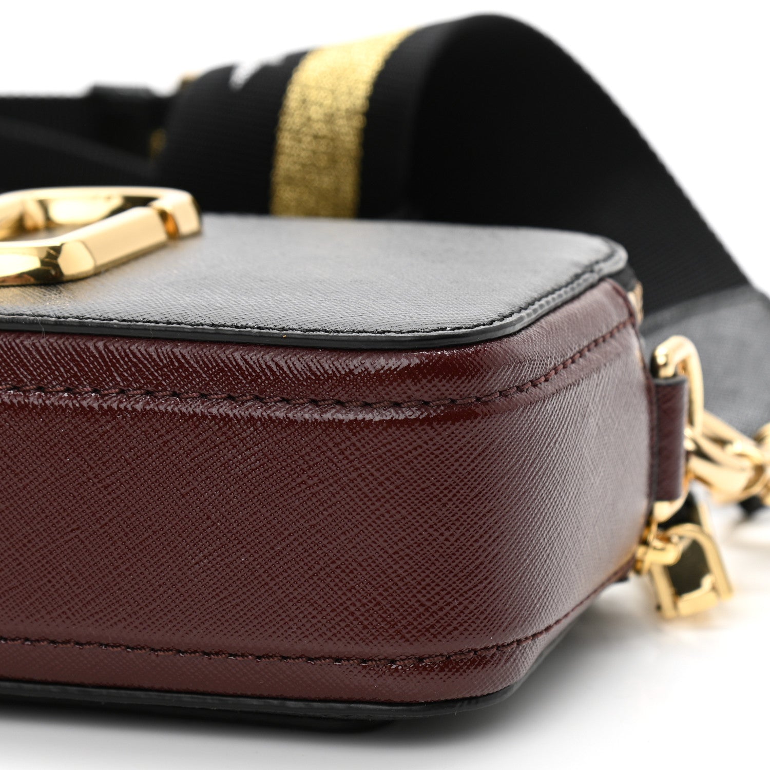 Marc Jacobs Saffiano Small Snapshot Camera Bag Black Multi 10 of 10