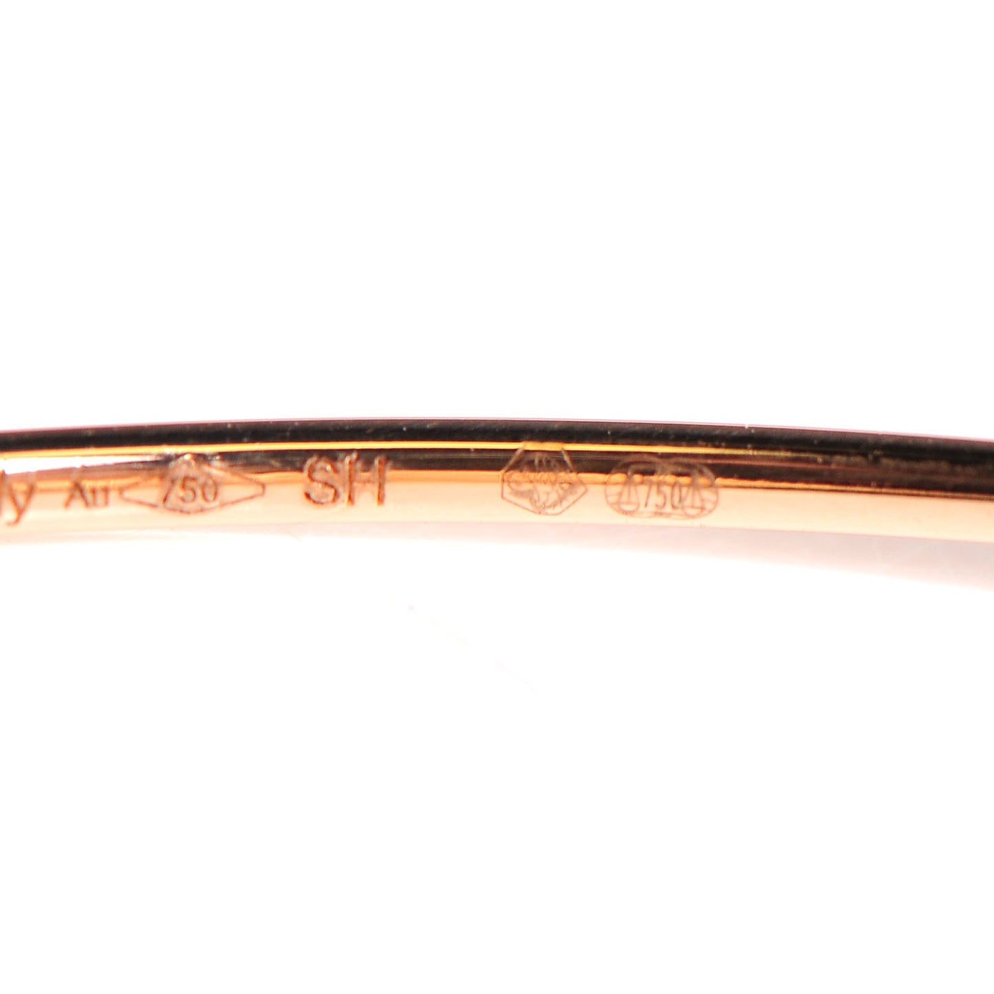 18K Rose Gold Chaine D'Ancre Passerelle Bracelet PM Small