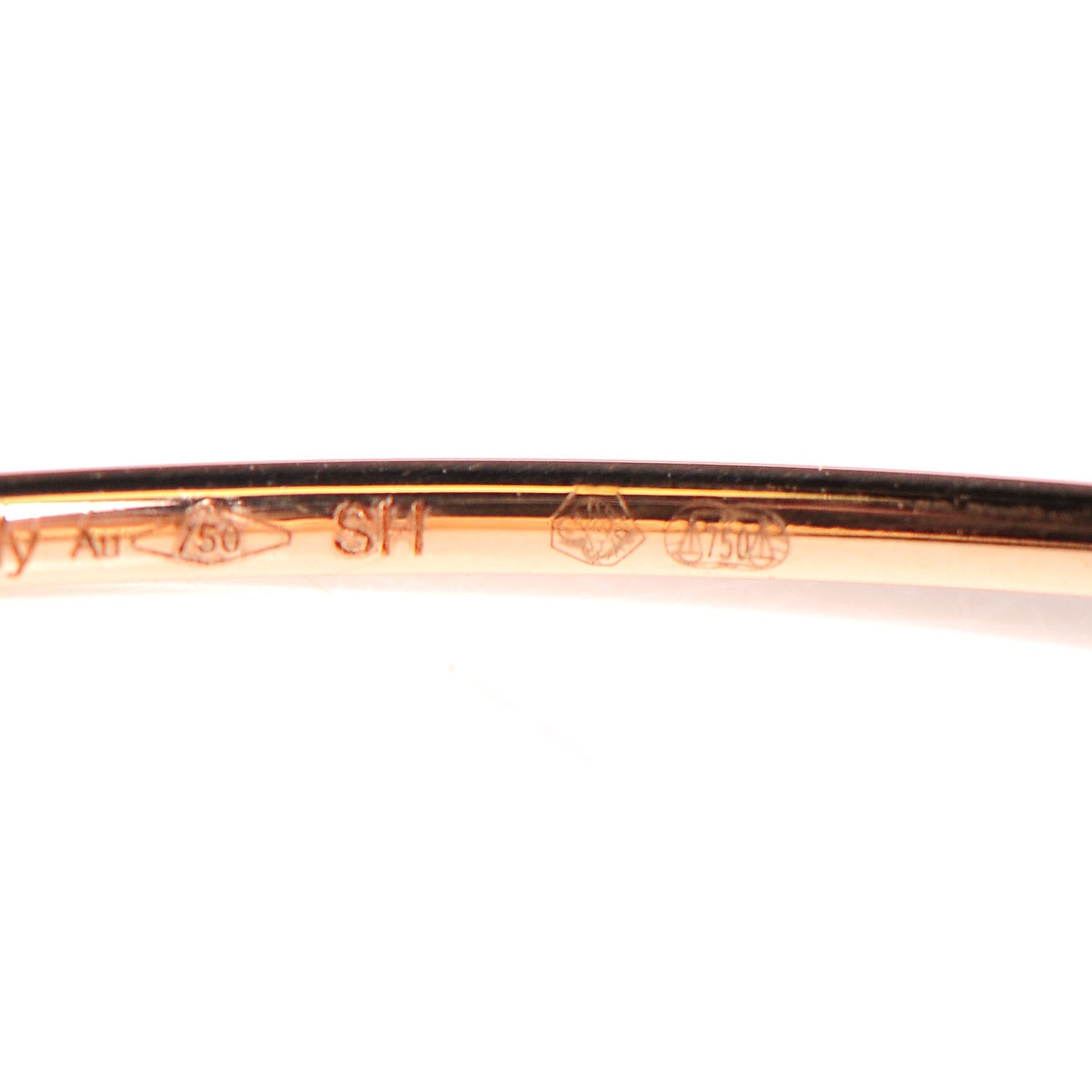 Hermes 18K Rose Gold Chaine D'Ancre Passerelle Bracelet PM Small 5 of 13