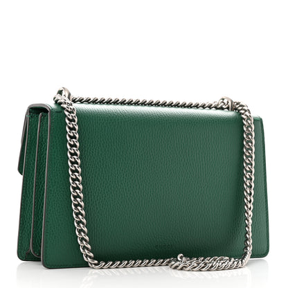 Gucci Pebbled Calfskin Small Dionysus Shoulder Bag Emerald 3 of 11