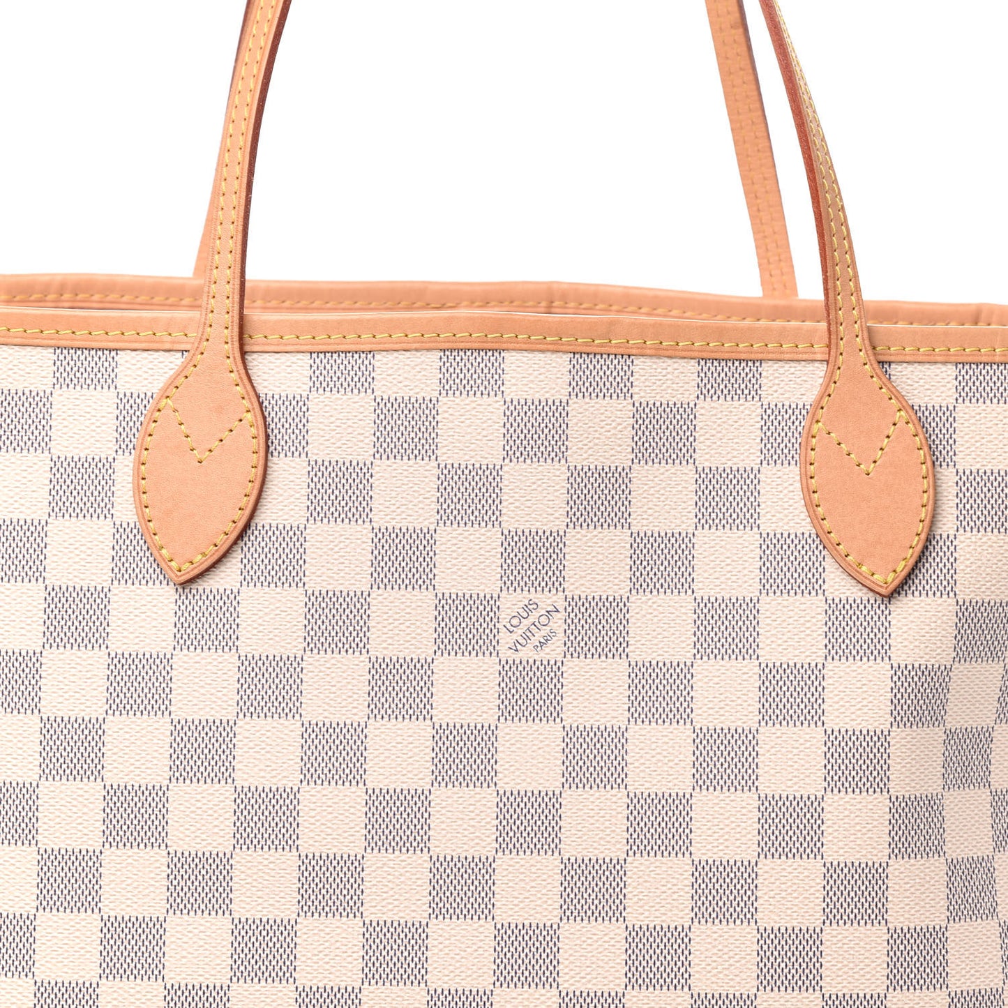 Damier Azur Neo Neverfull MM Rose Ballerine