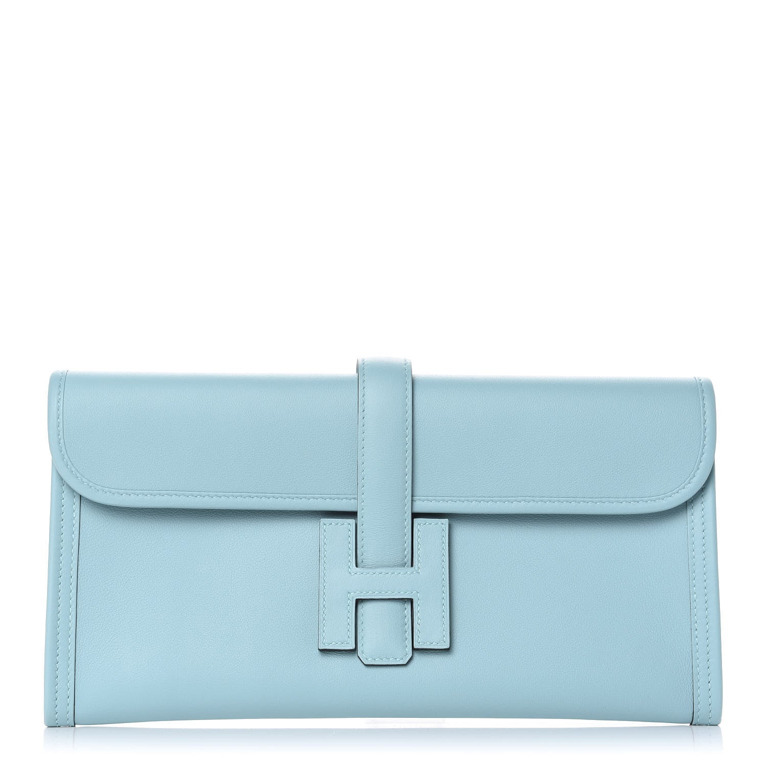 Hermes Swift Jige Elan 29 Clutch Bleu Atoll 1 of 8