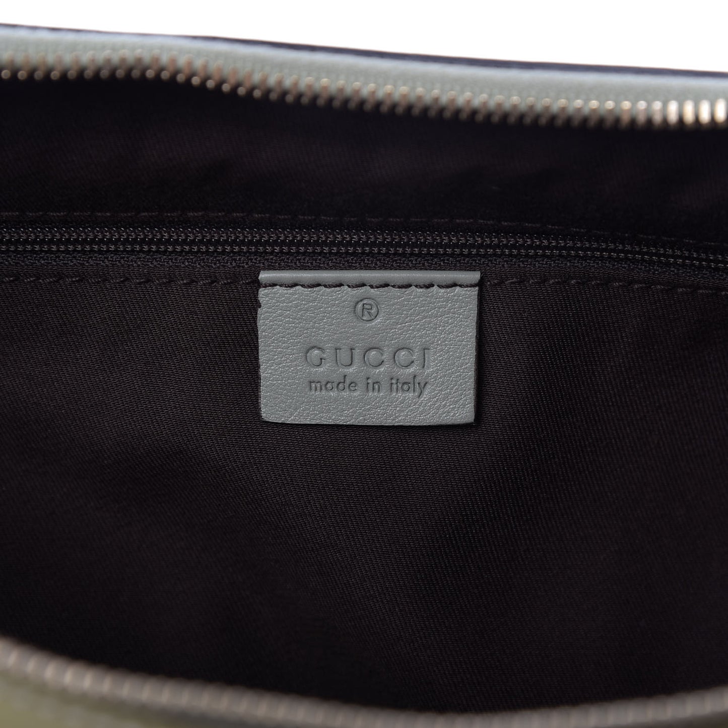 Patent Large D Ring Hobo Green