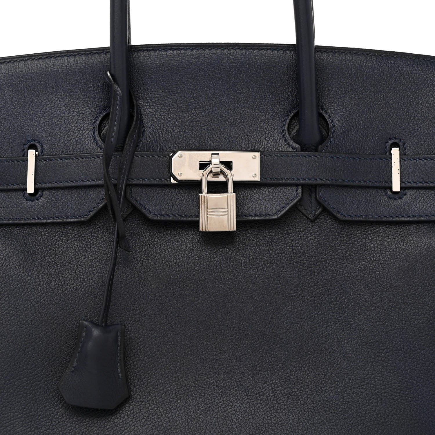 Hermes Evergrain Birkin 35 Bleu Indigo 8 of 19