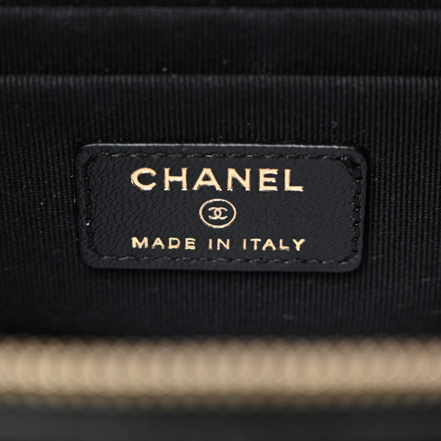 Chanel Lambskin Quilted Small Top Handle Vanity Case With Chain Black 6 of 11
