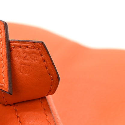 Hermes Taurillon Clemence Bolide 35 Orange 7 of 10