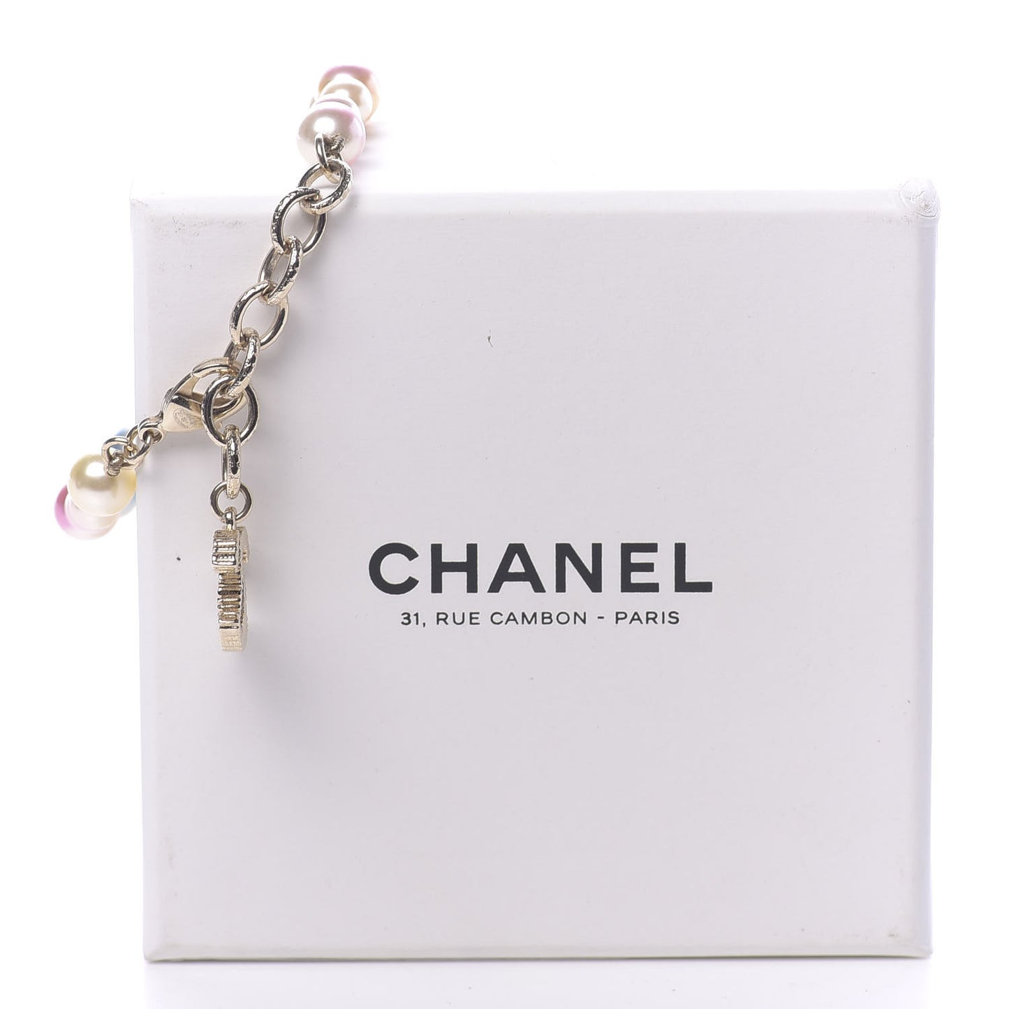 Pearl Cuba CC Bracelet Gold Multicolor