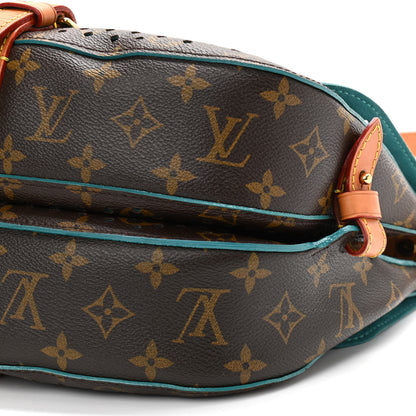 Louis Vuitton Monogram SC Flore Saumur Teal 11 of 12