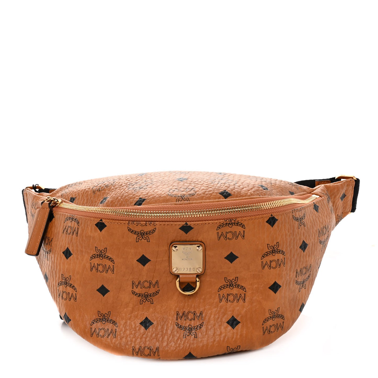 Visetos Medium Fusten Belt Bag Cognac