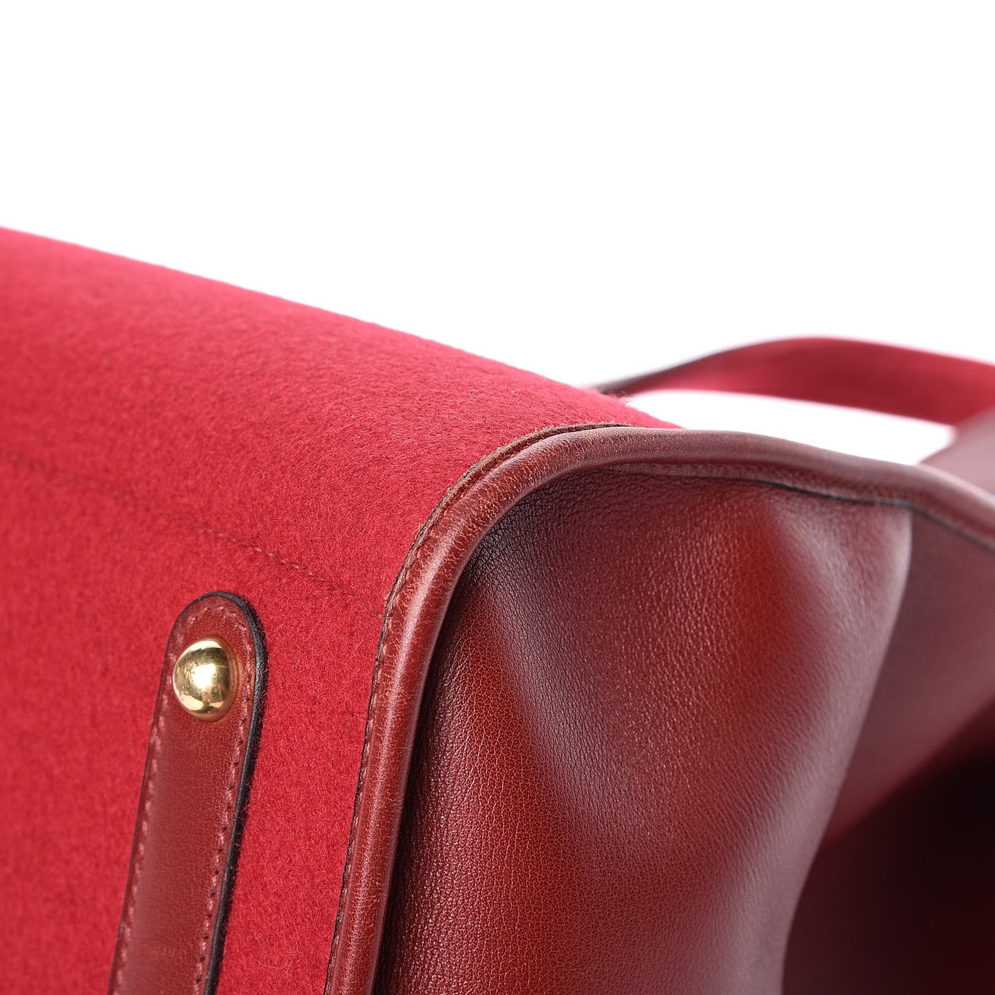 Felt Barenia Feu2Dou Rouge Vif Rouge H