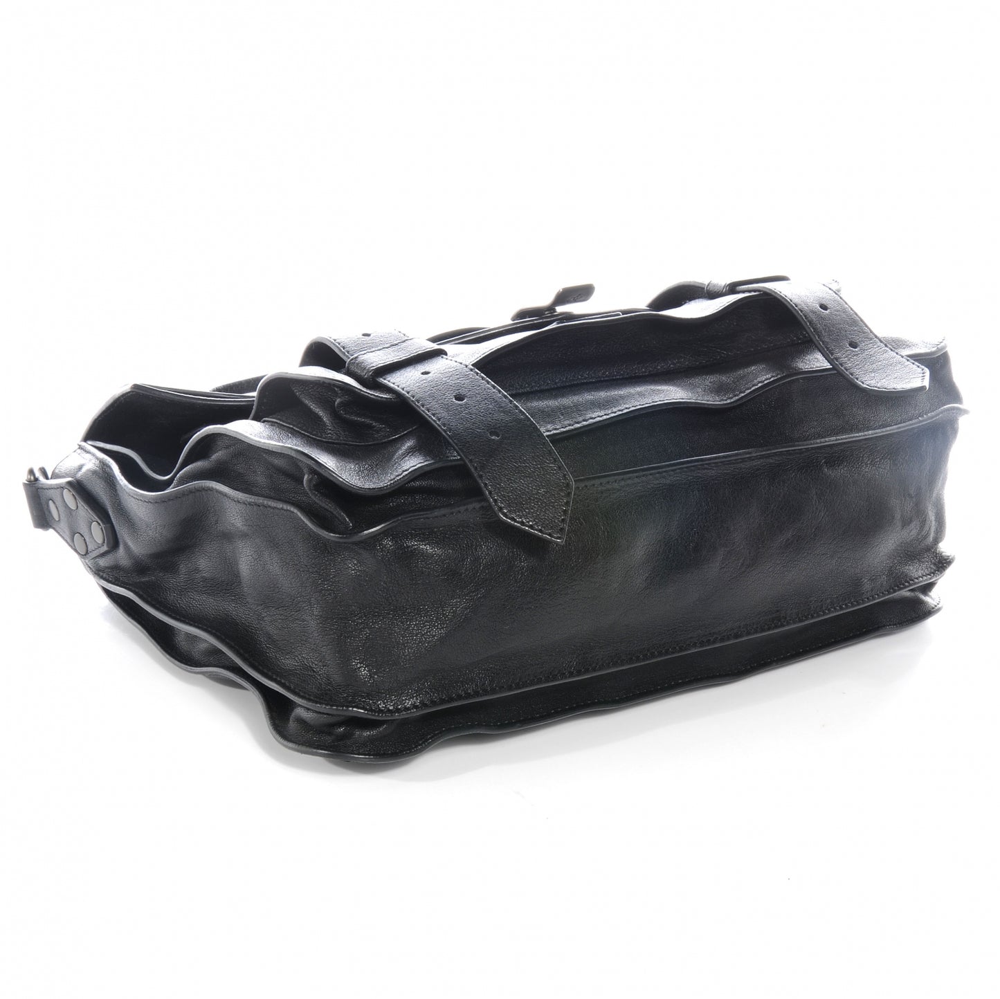 Lambskin PS1 Medium Satchel Black