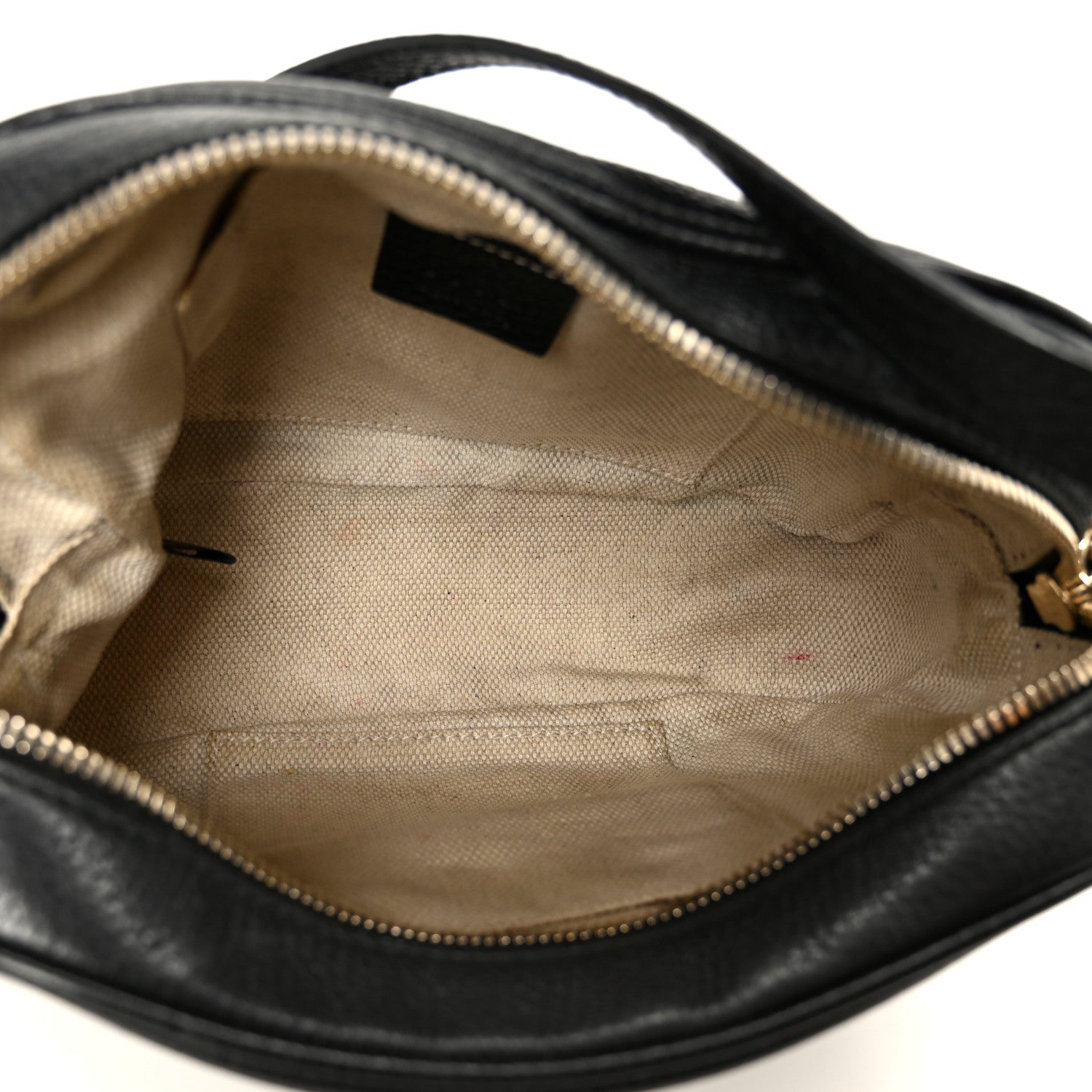 Gucci Pebbled Calfskin Small Soho Disco Bag Black 5 of 11
