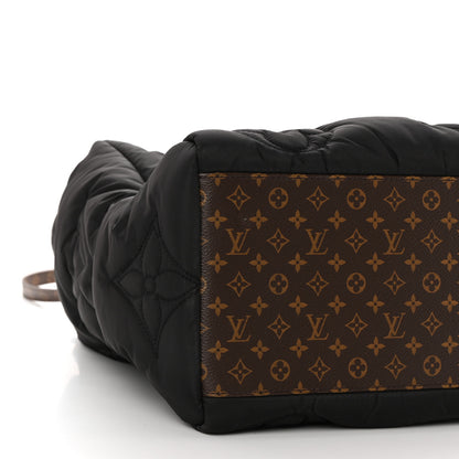 Louis Vuitton Econyl Monogram Pillow Giant Onthego GM Black 8 of 9