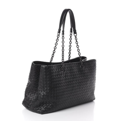 Bottega Veneta Nappa Intrecciato Large Tote Black 2 of 8