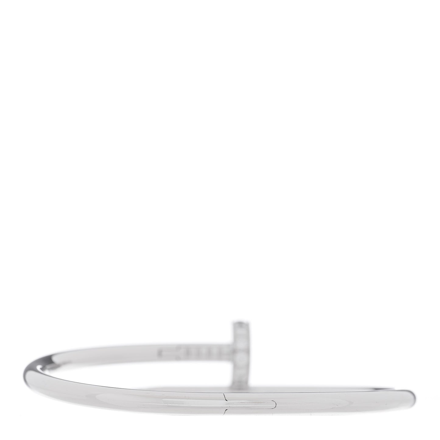 18K White Gold Diamond Juste Un Clou Bracelet 16
