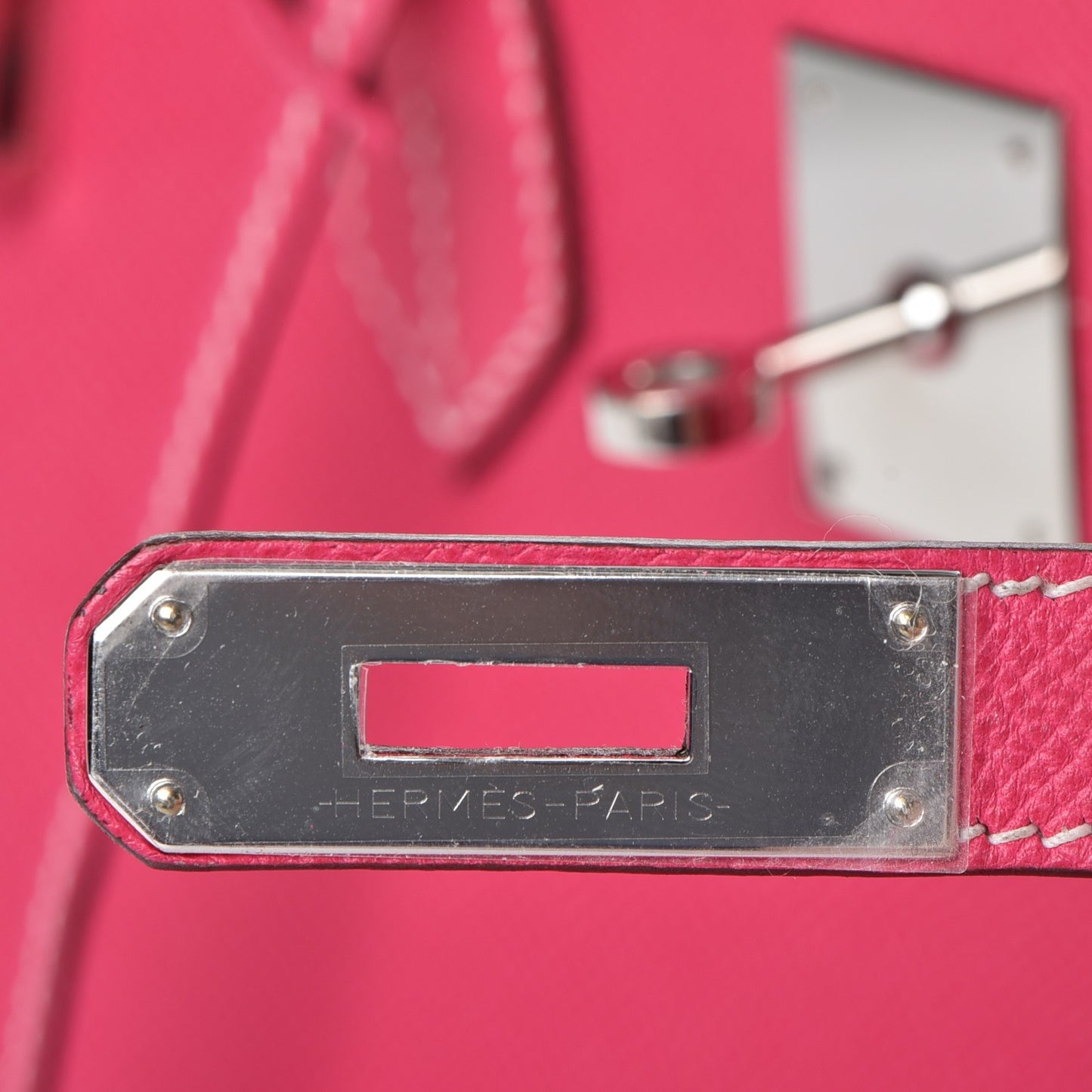 Epsom Birkin 35 Rose Tyrien