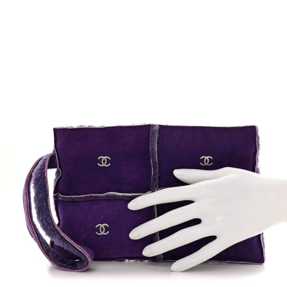 Chanel Zip Pouch Purple 2 of 8