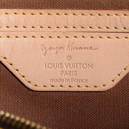 Louis Vuitton Monogram Kusama Town Speedy 30 Yellow 7 of 7