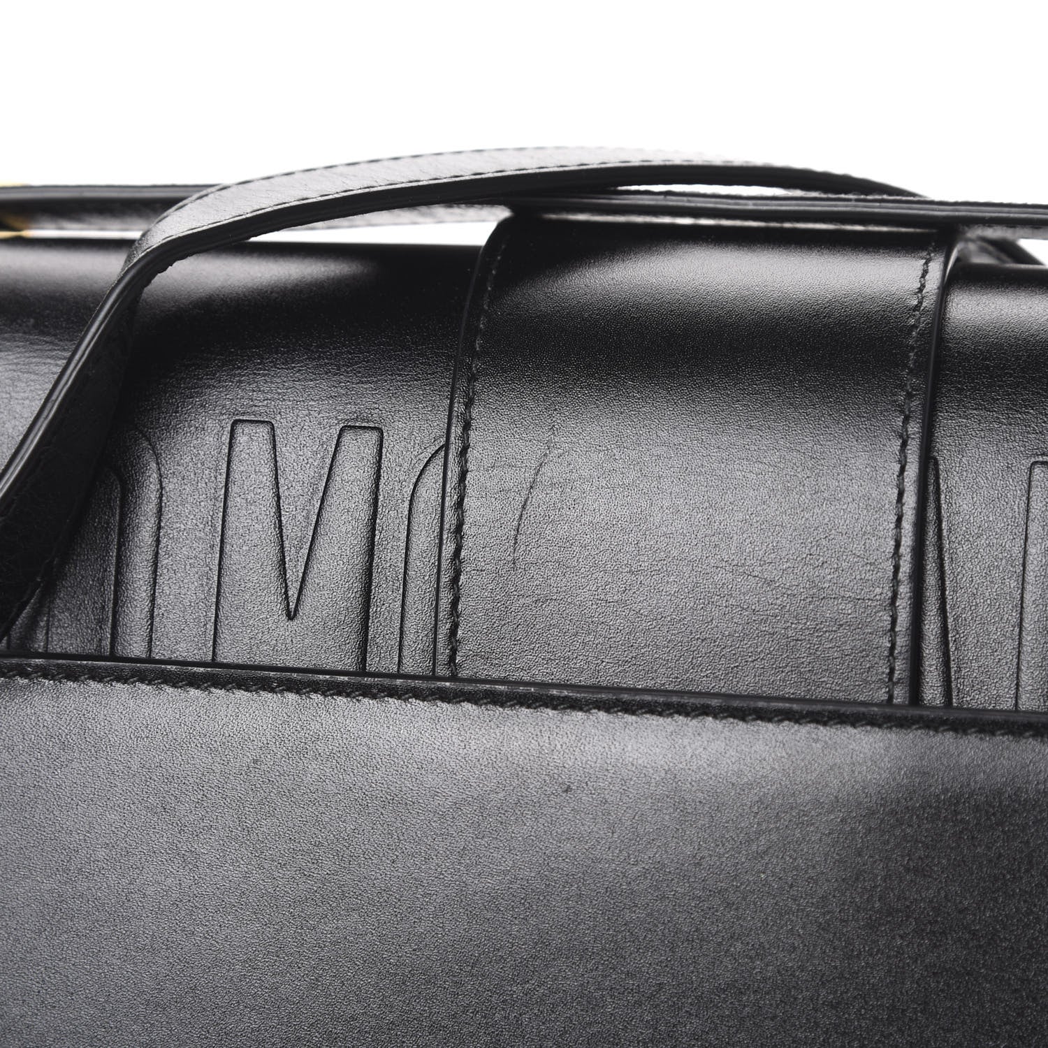 Christian Dior Smooth Calfskin 30 Montaigne Flap Bag Black 13 of 13