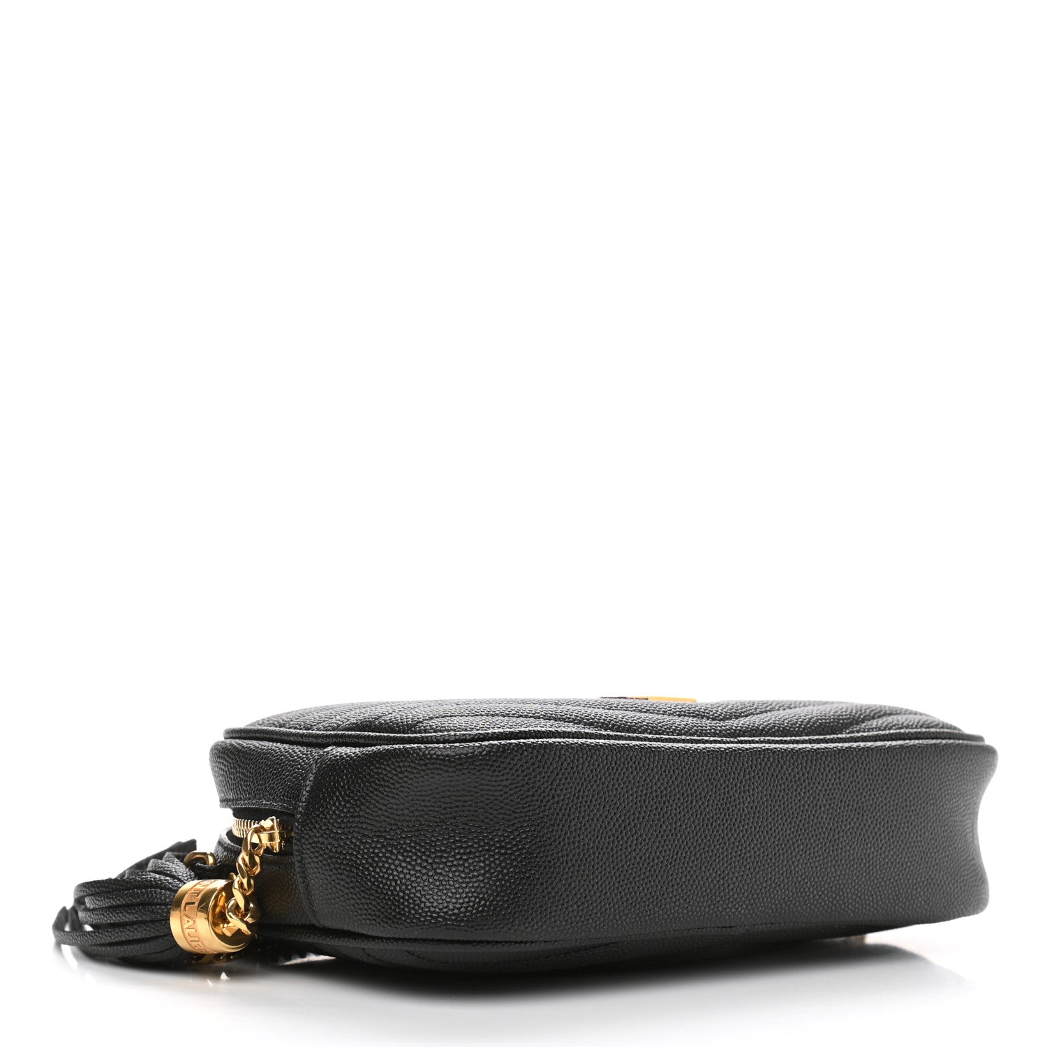Saint Laurent Grain De Poudre Matelasse Monogram Mini Lou Camera Bag Black 4 of 10