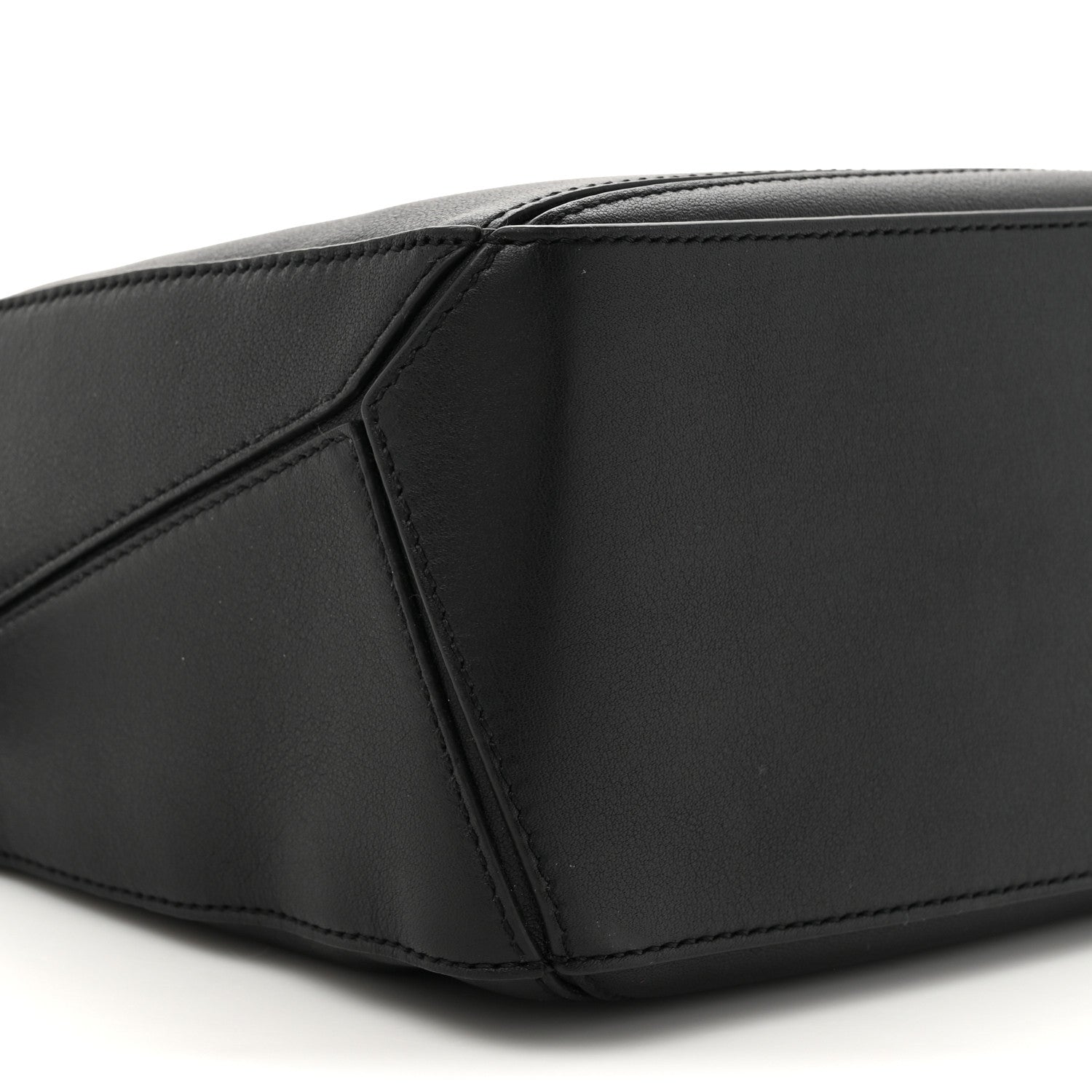 Loewe Calfskin Small Puzzle Bag Black 9 of 9