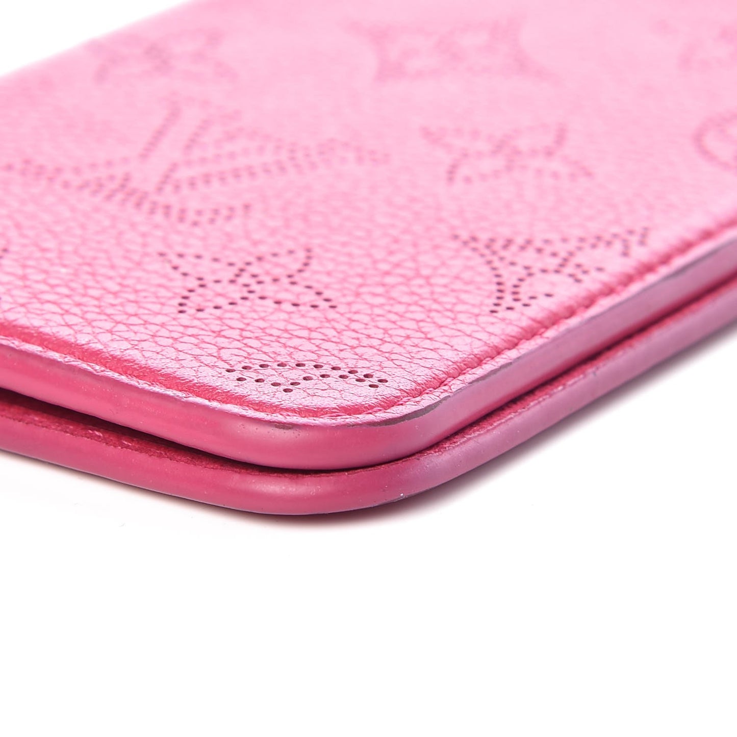 Monogram Cuir iPhone 7/8 Plus Folio Case Fuchsia