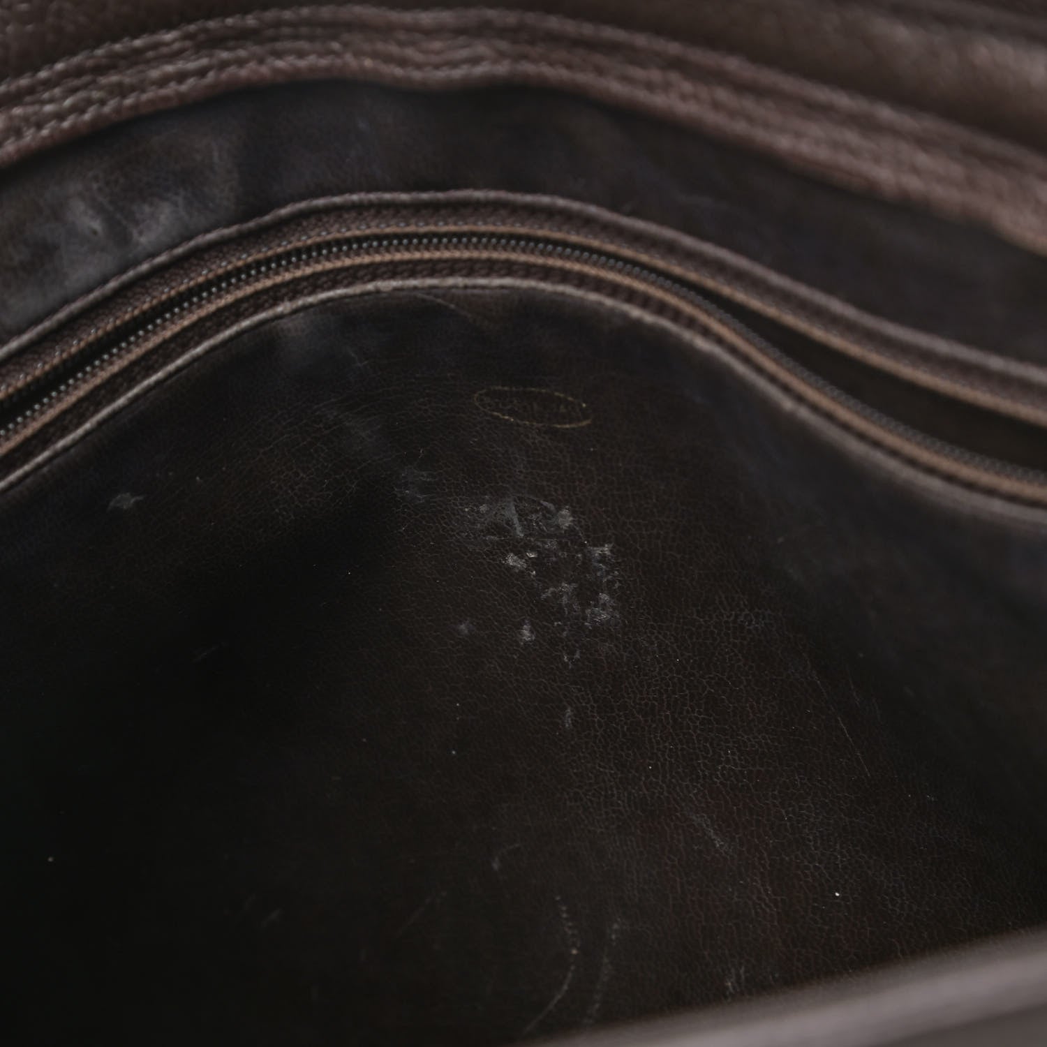 Chanel Caviar CC Shoulder Bag Dark Brown 5 of 11
