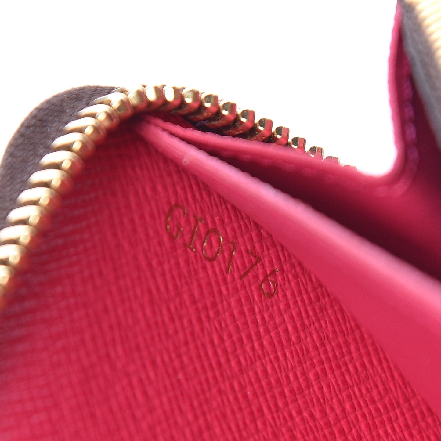 Monogram Clemence Wallet Hot Pink