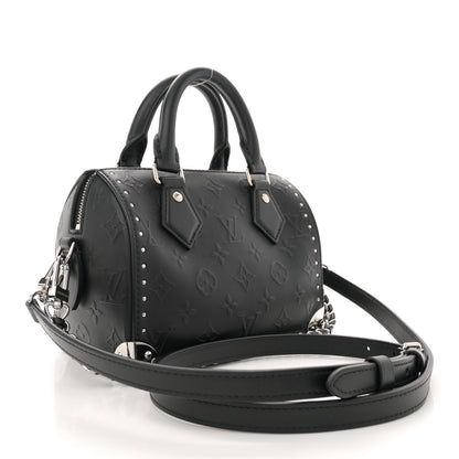 Louis Vuitton Calfskin Monogram Bold Speedy Trunk 20 3 of 10