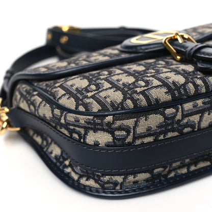 Christian Dior Oblique Medium Bobby Flap Blue 8 of 10