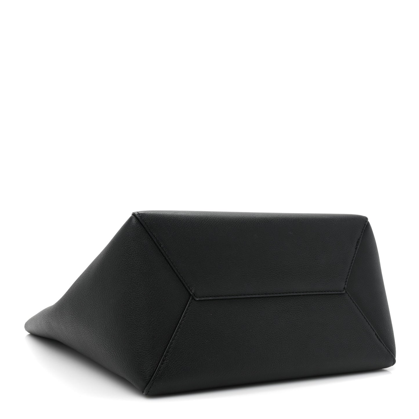 Calfskin Lockme Cabas Black