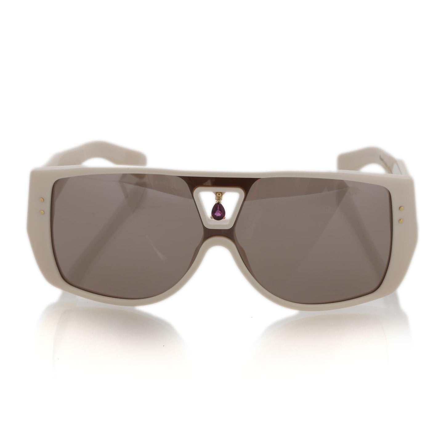 Acetate Amethyst Bindi Sunglasses Ivory RARE