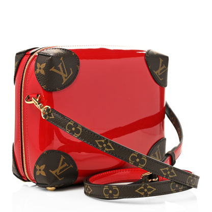 Louis Vuitton Patent Miroir Venice Scarlet 3 of 9