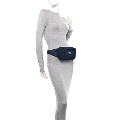 Prada Re-Nylon Saffiano Belt Bag Navy 2 of 11