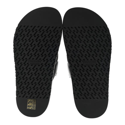 Hermes Nappa Extra Sandals 36.5 Black 7 of 8