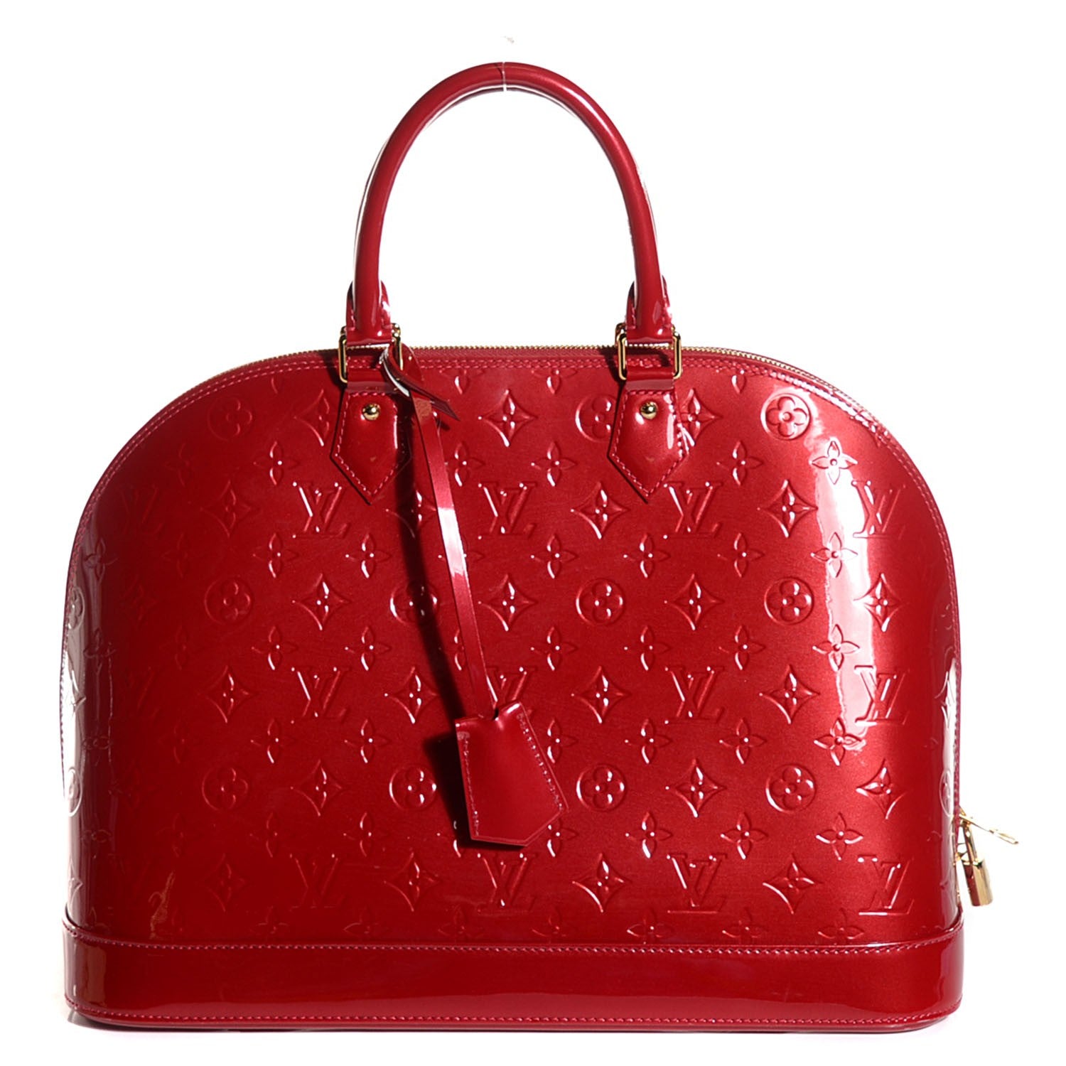 Louis Vuitton Vernis Alma GM Pomme D'Amour 1 of 14